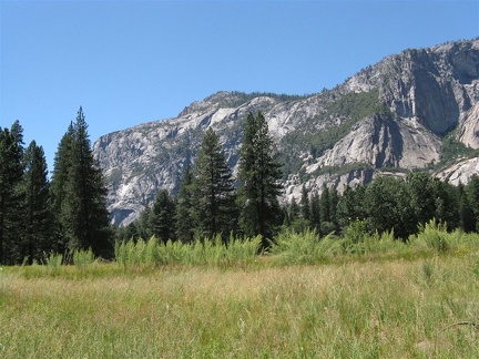 Looking across the valley from Happy Isles