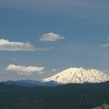 Mt. St. Helens graces a beautiful sky from the Augspurger Mountain Trail.