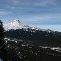 The forest road has several nice views of Mt. hood and the White River valley.