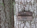 Sign on the Barlow Pass Trail