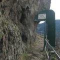 The trail has a gate that is closed from dusk to 8am. I would hate to get caught on the trail and find the gate closed.