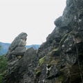 Near the top of Beacon Rock is a small rock column providing an interesting addition to the view.