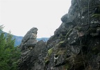 Near the top of Beacon Rock is a small rock column providing an interesting addition to the view.