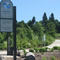 One of the trailheads with a large parking lot along the Burnt Bridge Creek Trail.