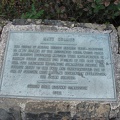 A plaque in Oswald State Park near the beach dedicated to Matt Kramer who wrote newpaper articles that led to the passage of the Oregon Beach Bill in 1967.