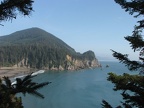 Looking sout to Neahkahnie Mountain along the Cape Falcon Trail.