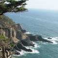 Looking south at Cape Falcon and the Pacific Ocean at Oswald West State Park.