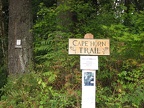 Old trailhead photo for the Cape Horn Trail