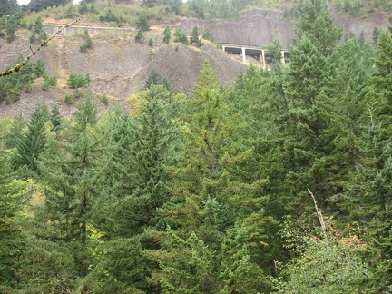 Highway 14 is far about the lower trailhead at Cape Horn Road.