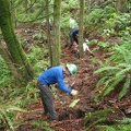 Just another pose of me working on the Cape Horn Trail.