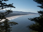 Looking south from the Cape Lookout trail