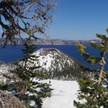 Looking out at Wizard Island.