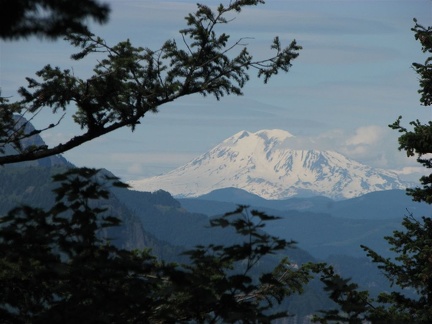 Mt. Adams from the Devils Backbone Trail.