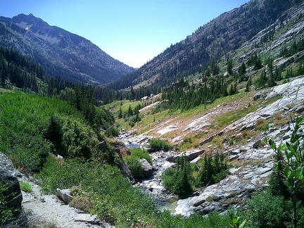 A view of the valley we are heading into