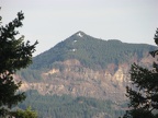 Looking over the Gorge to Greenleaf Peak in Washington.