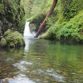 Punchbowl Falls on Eagle Creek is a perfect example of this type of waterfall.