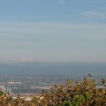 A wider angle of view showing Mt. Adams behind the Portland industrial area taken from near the junction of the BPA Road and Fire Lane 13.