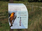 Nice signs mark the portions of the Gibbons Creek Wildlife Trail were it joins the Steigerwald Lake Trail.