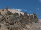 Rocky cliffs loom above Glacier Basin.