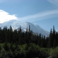There are some nice views of Mt. Rainier from the Glacier Basin View Trail.