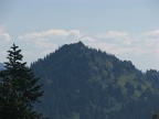 Gobbler's Knob as seen from a knob along the Glacier View Trail.