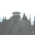 Another shot of the lookout, from this high rock you can look down on another couple of lakes.  To the West is Goat Lake, and to the North you can see Kenworthy Lake.