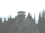 Another shot of the lookout, from this high rock you can look down on another couple of lakes.  To the West is Goat Lake, and to the North you can see Kenworthy Lake.