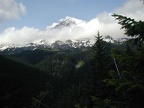 Another of the glimpses we got of Rainier.