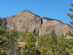 There are some nice views of Table Mountain fom the Greenleaf Falls Trail as you near the falls.