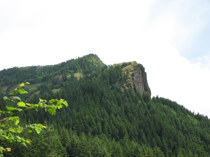 Hamilton Mountain as viewed from the first trail junction, just past the powerlines