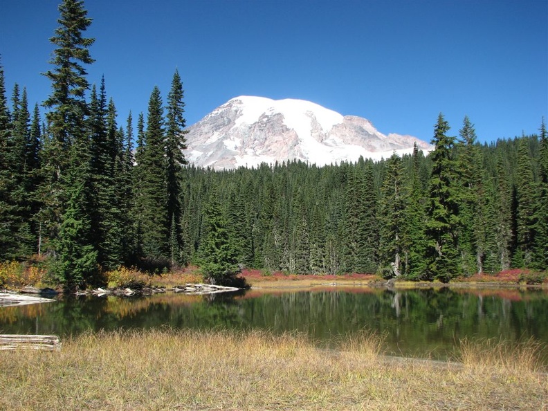 Fall colors in the eastern Reflection Lake taken 10/11/2006 about noon.