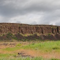 Looking north at other basalt formations.