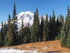 Once you reach clearings on the Cowlitz Divide, the views just get better and better.
