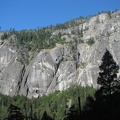 Climbing the John Muir Trail out of Yosemite Valley