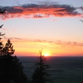 Sunset over the Palouse from the top of Kamiak Butte.