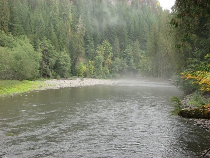 Lewis River along the Lewis River Trail.