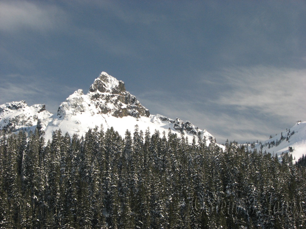 I always love a good view of Pyramid Peak. This is on the west flank of Mt. Rainier. This was taken from the road by Inspiration Point.