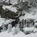 Some icicles along the road near Narada Falls.