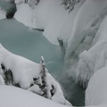 Paradise River is quite frigid looking just above Narada Falls. This just below the snowed-in road to Reflection Lakes.