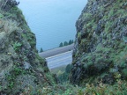 The Starvation Ridge Trail comes out to this promontory overlooking the Gorge.