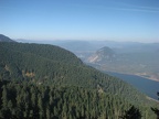 Round Mountain looks like an anthill viewed from the upper portion of the Starvation Ridge Trail.