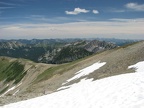 Seemingly endless mountains are viewed to the east from the Mt. Fremont Lookout.