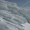 Hard rime ice on Mt. Hood at 9,550'