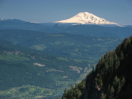 Mt. Adams looking east from Nesmith Point