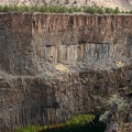 There is a lot of columnar basalt along this hike. The columns are hundreds of feet tall.