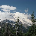 Mt. Rainier from the user trail from Owyhigh Lakes to Tamanos Mtn.