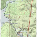 Pacific Crest Trail - Little Crater Lake to Whitewater River Trailhead, OR - Day 1, Map 1 of 1