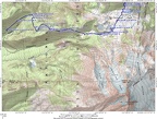 PCT Little Crater Jefferson Park Route OR