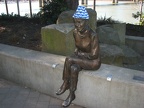 Portland East Bank Espalnade statue of Vera Katz, former Mayor of Portland
