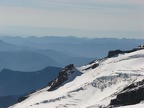 View from the Muir Snowfield in Mt. Rainier National Park.